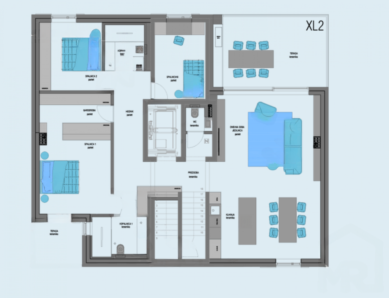 Квартира в Изоле, Словения, 166 м² - фото 8