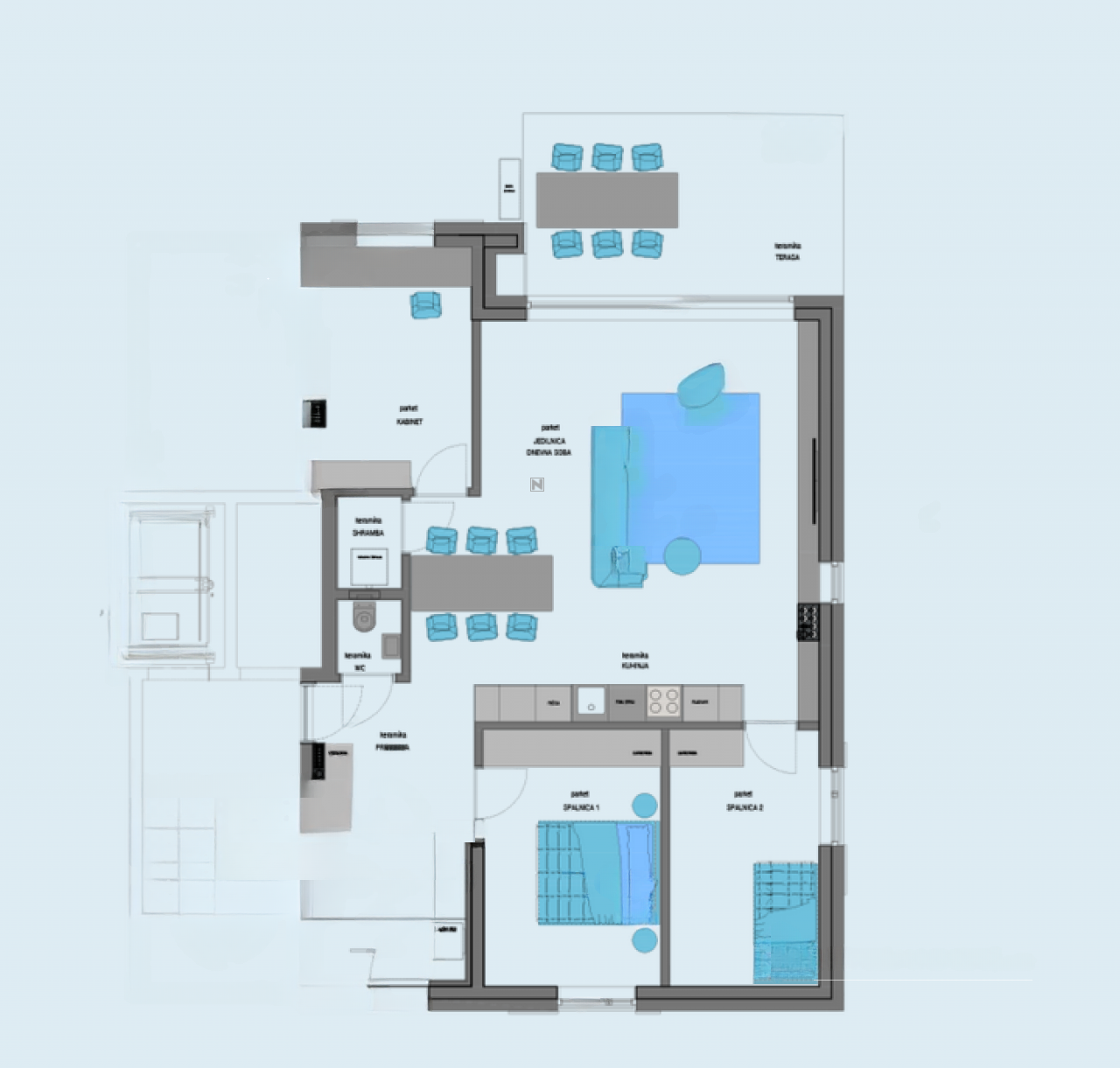 Квартира в Изоле, Словения, 90 м² - фото 8