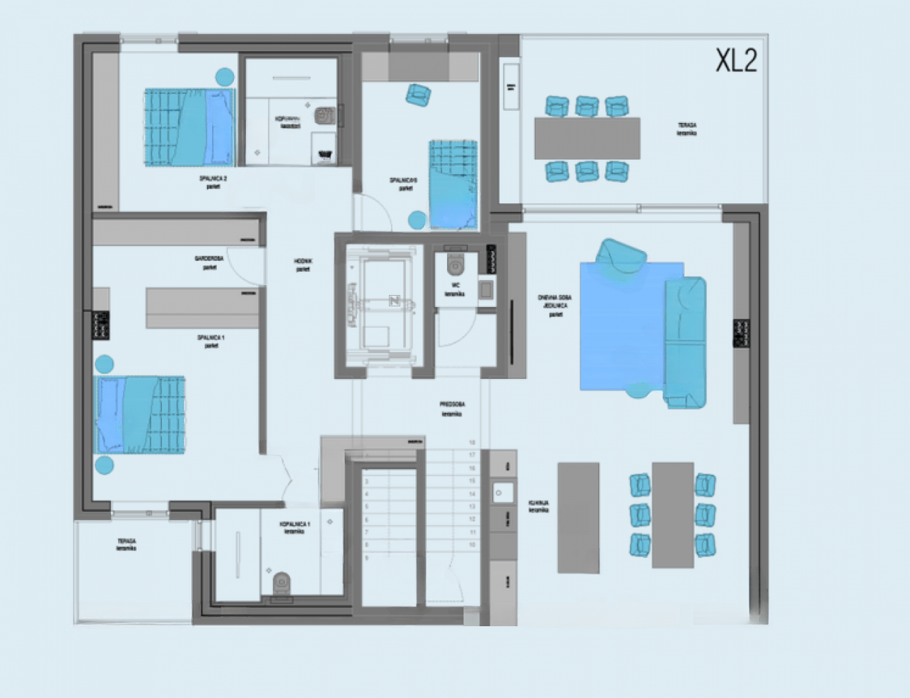 Квартира в Изоле, Словения, 166 м² - фото 9