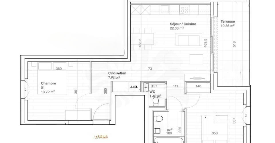 Квартира в Женеве, Швейцария, 83 м² - фото 9