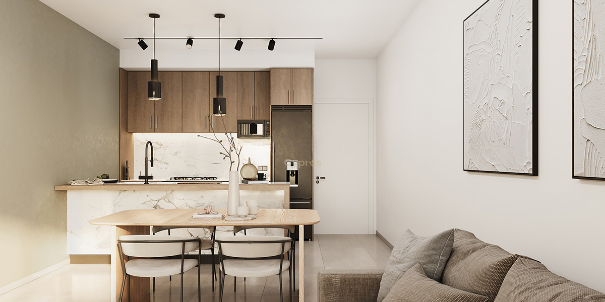 Квартира в Ермасойе, Кипр, 50 м² - фото 3