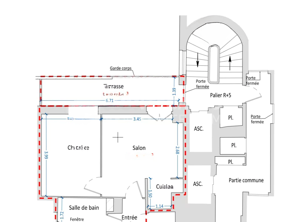 Квартира в Сен-Романе, Монако, 50 м² - фото 8