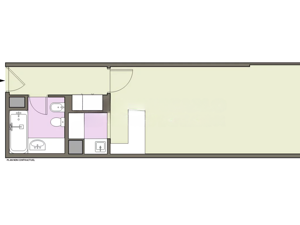 Квартира в Фонвьее, Монако, 43 м² - фото 9