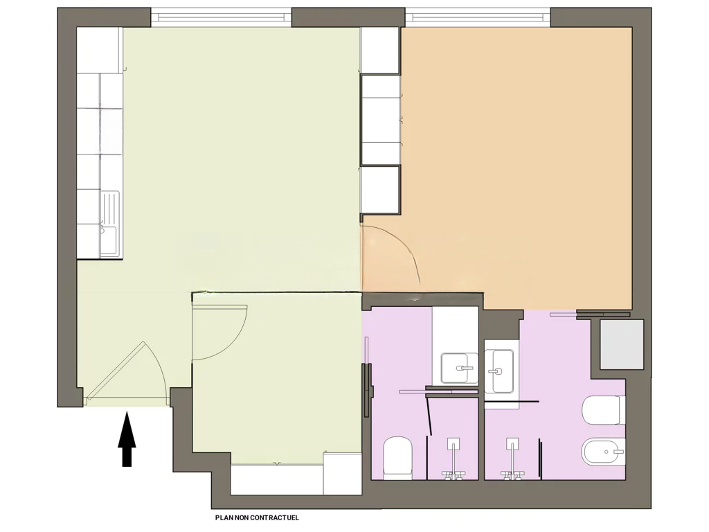 Квартира в Сен-Романе, Монако, 47 м² - фото 9