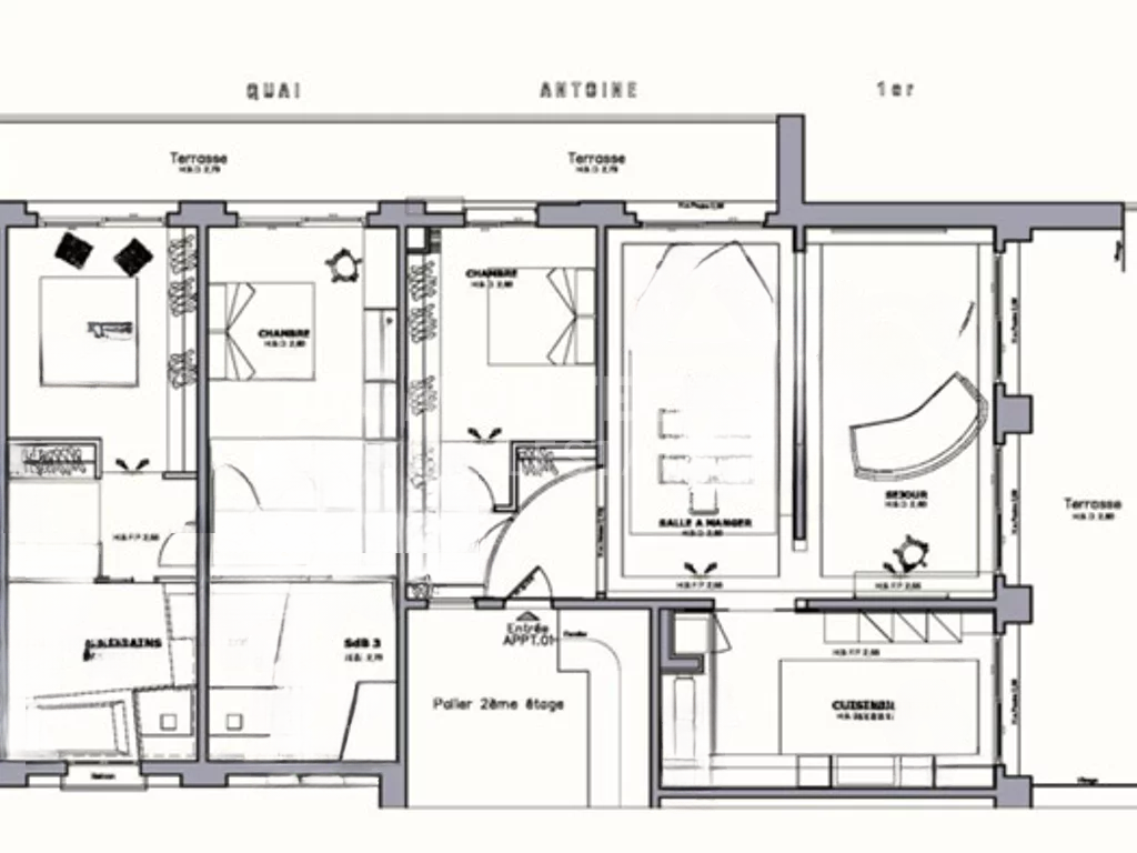 Квартира в Монако, Монако, 216 м² - фото 11