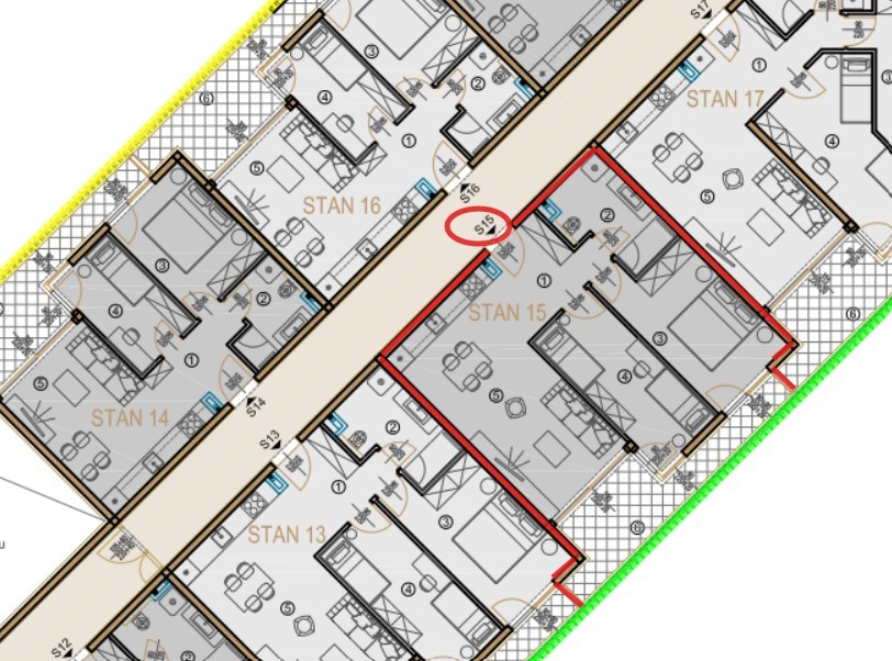 Квартира в Порече, Хорватия, 66.91 м² - фото 5
