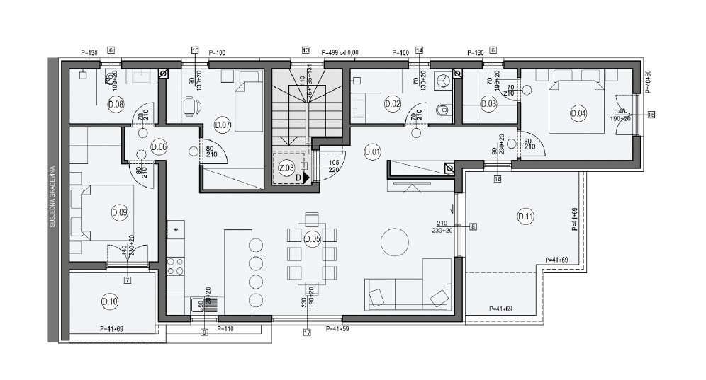 Квартира в Пуле, Хорватия, 110 м² - фото 6