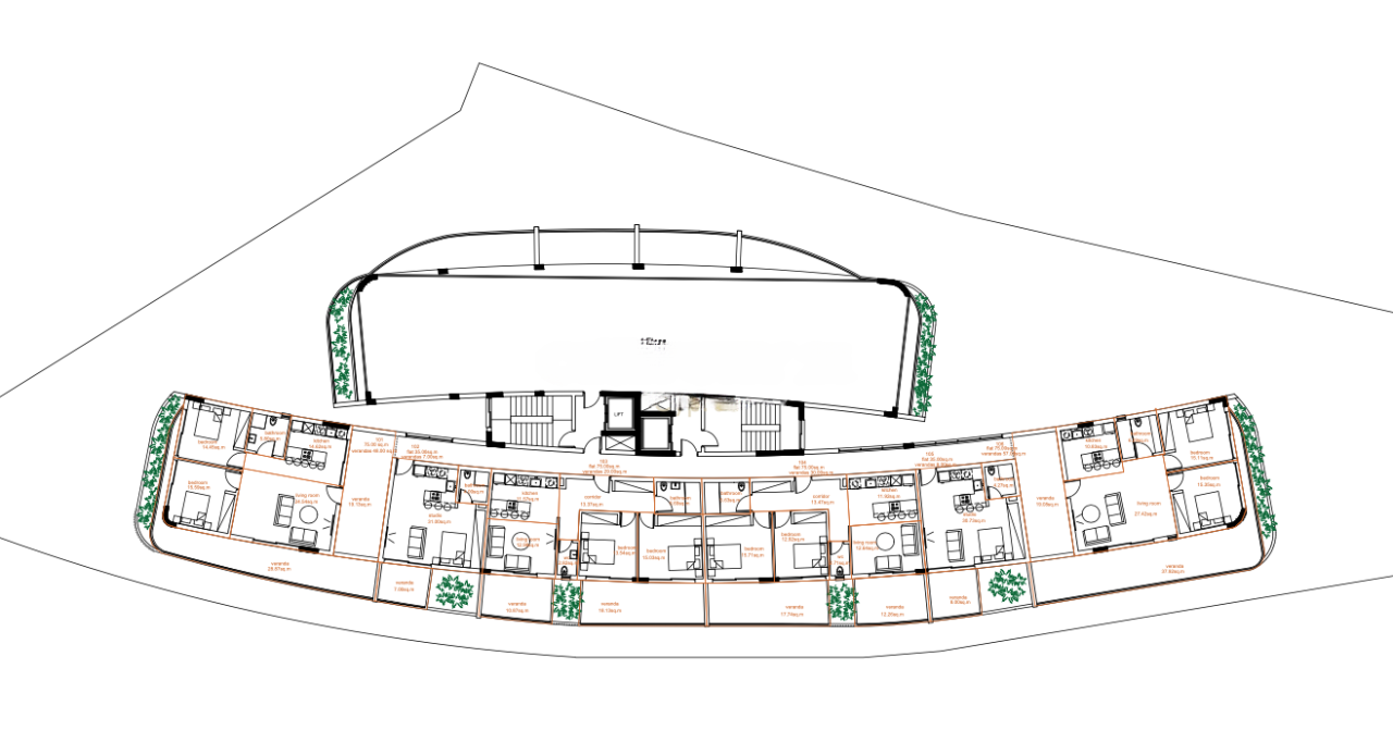 Квартира в Лимасоле, Кипр, 75 м² - фото 13