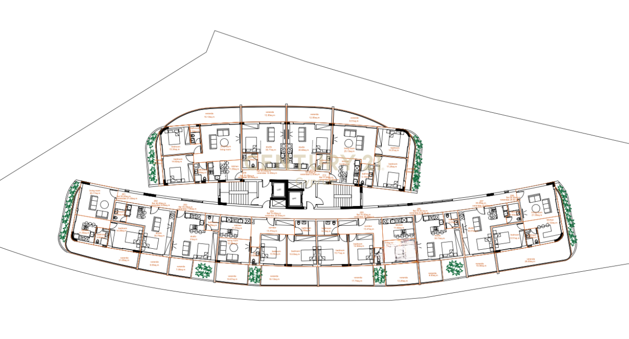 Квартира в Лимасоле, Кипр, 75 м² - фото 14