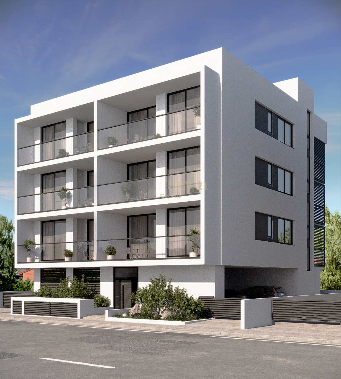 Квартира в Меса-Йитонии, Кипр, 99 м² - фото 14