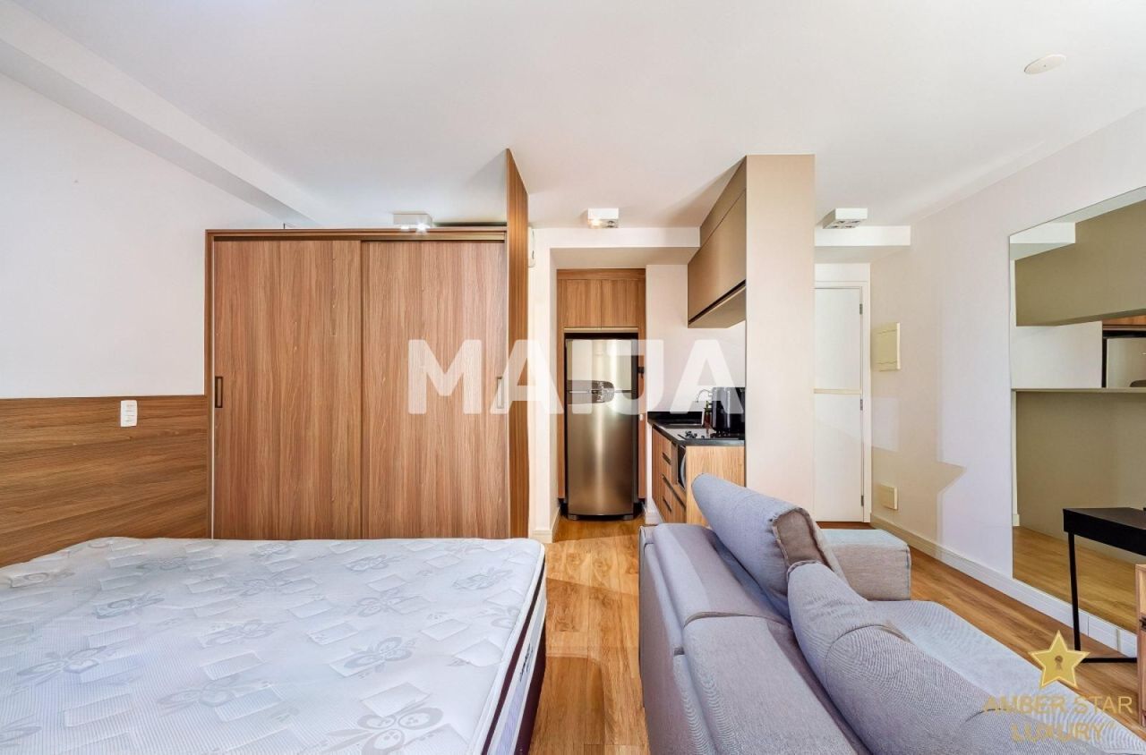 Апартаменты Сан-Паулу, Бразилия, 32 м² - фото 2