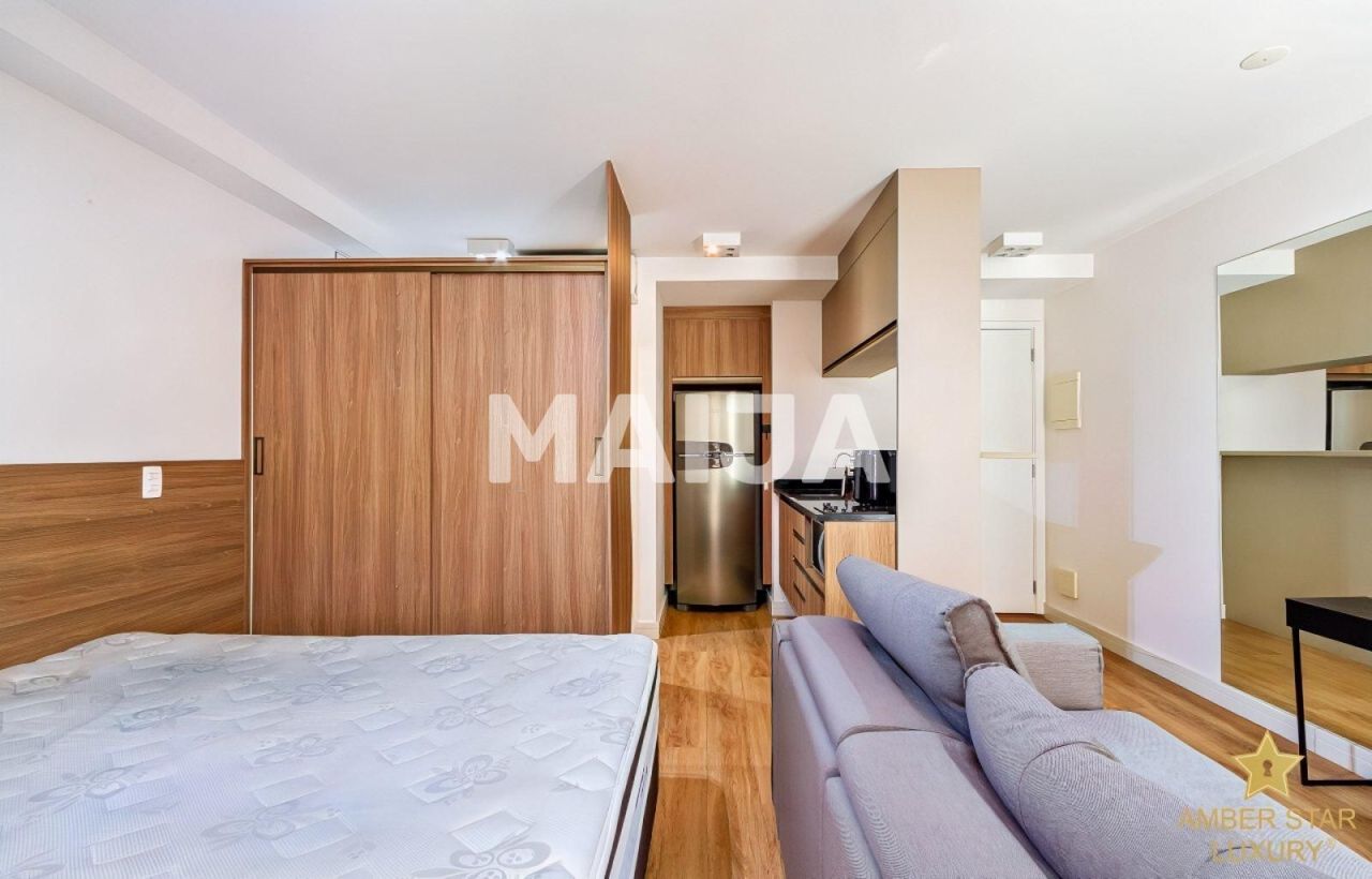 Апартаменты Сан-Паулу, Бразилия, 32 м² - фото 4