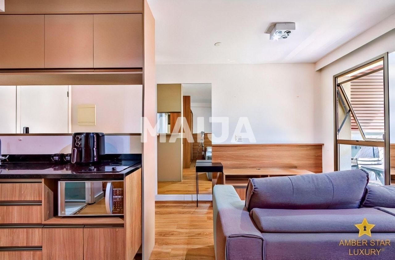 Апартаменты Сан-Паулу, Бразилия, 32 м² - фото 5