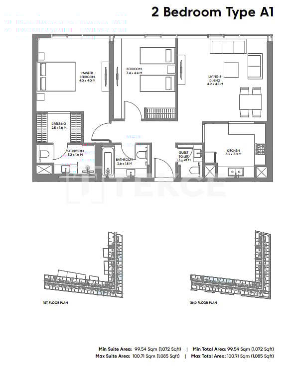 Апартаменты Альджада, ОАЭ, 271 м² - фото 10