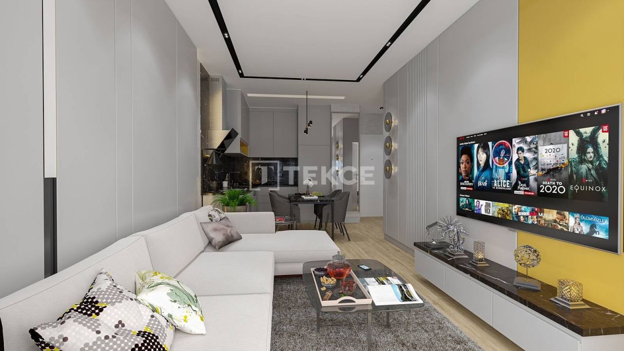 Апартаменты в Алании, Турция, 80 м² - фото 10