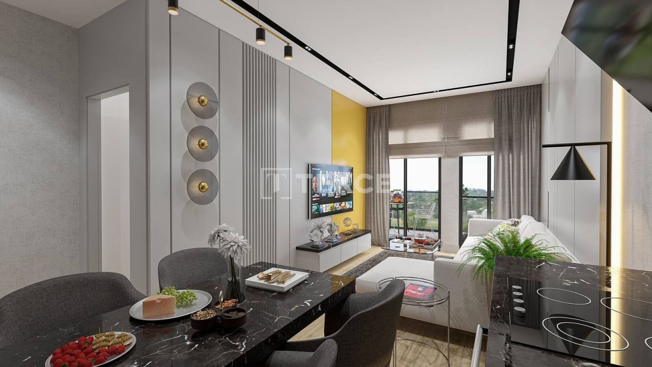 Апартаменты в Алании, Турция, 80 м² - фото 11