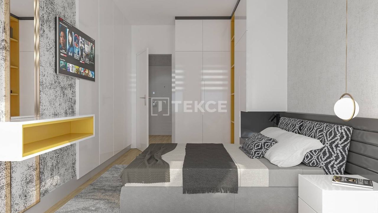 Апартаменты в Алании, Турция, 91 м² - фото 13