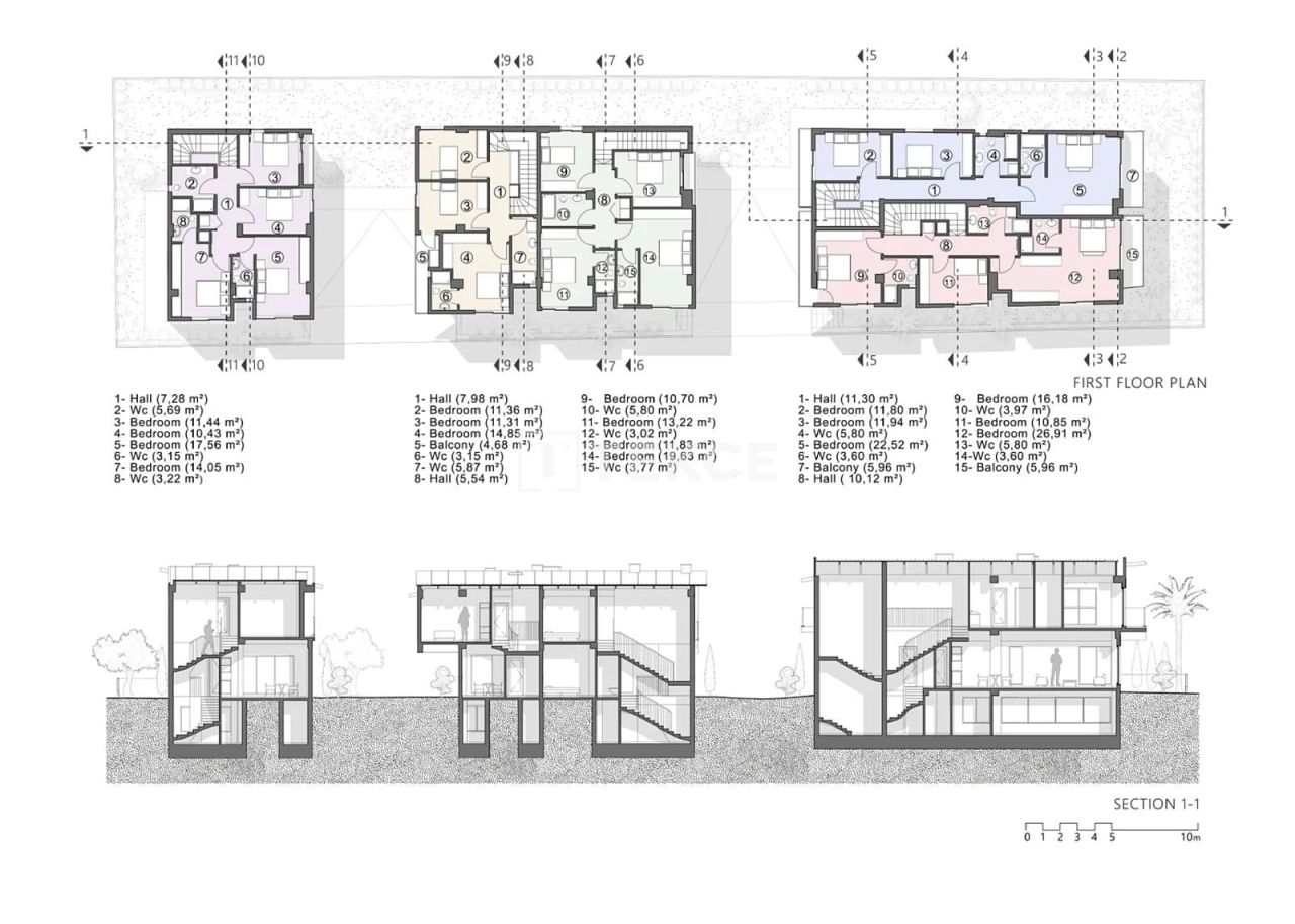 Вилла Гюзельбахче, Турция, 230 м² - фото 17