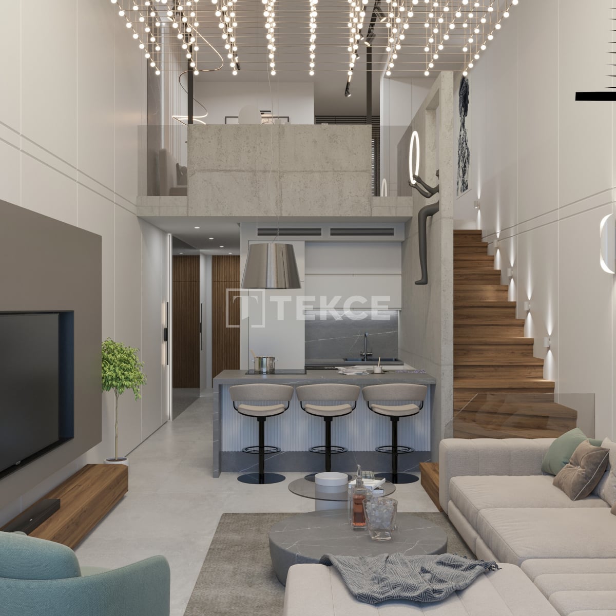 Пентхаус в Кирении, Кипр, 100 м² - фото 19