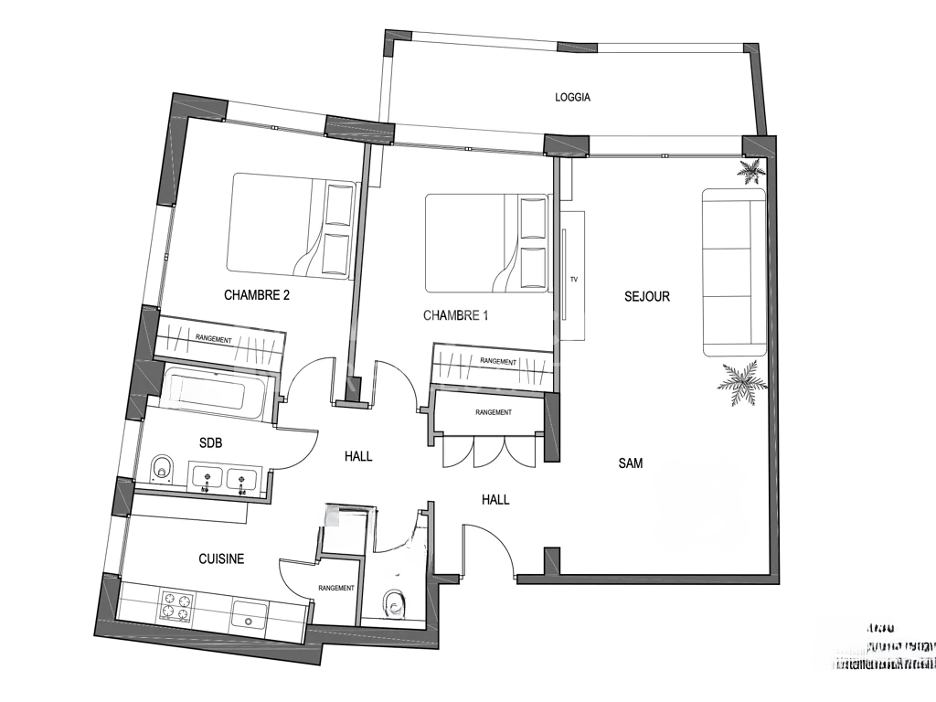 Квартира в Сен-Романе, Монако, 92 м² - фото 12