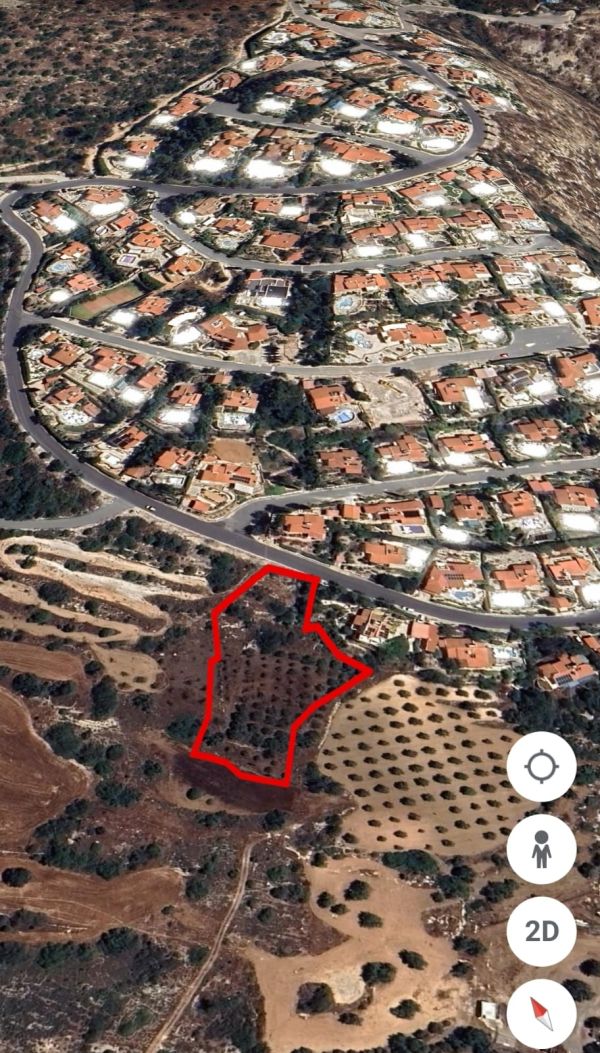 Земля в Пафосе, Кипр, 3 679 м² - фото 4