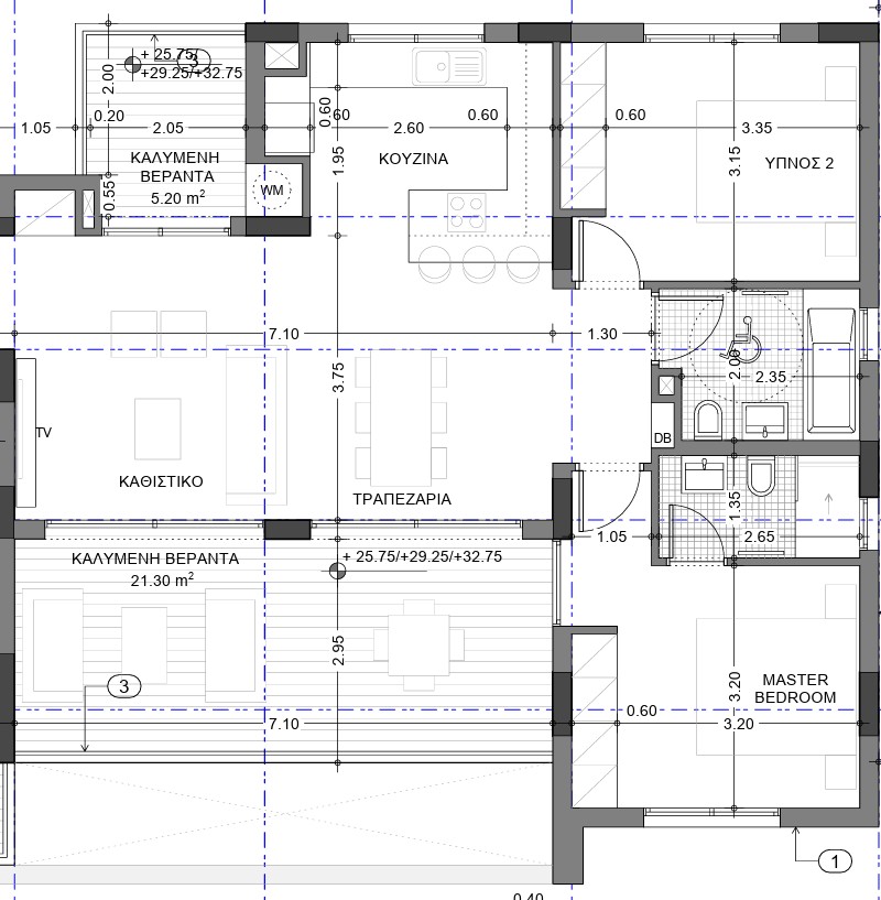 Апартаменты в Лимасоле, Кипр, 118 м² - фото 8