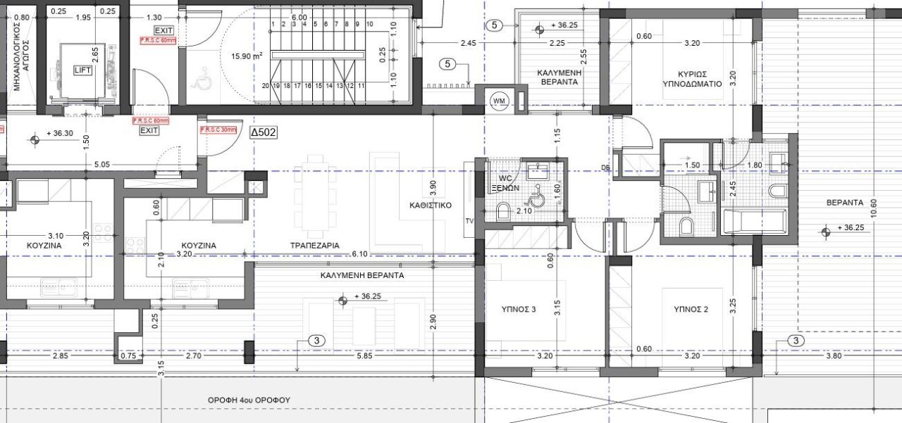 Пентхаус в Лимасоле, Кипр, 154 м² - фото 8