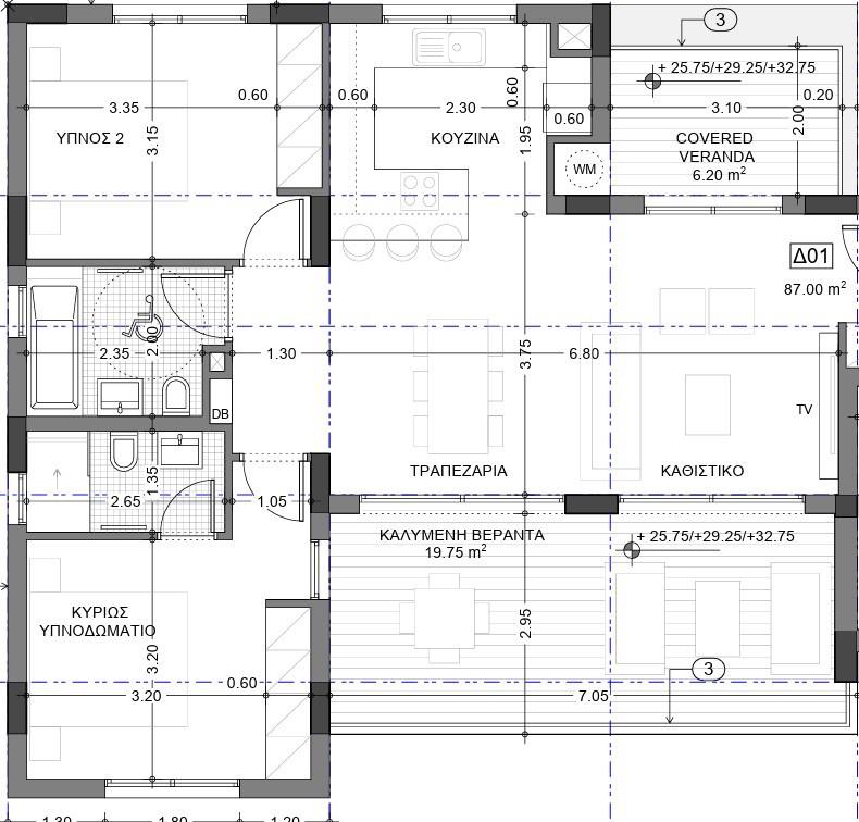 Апартаменты в Лимасоле, Кипр, 113 м² - фото 8
