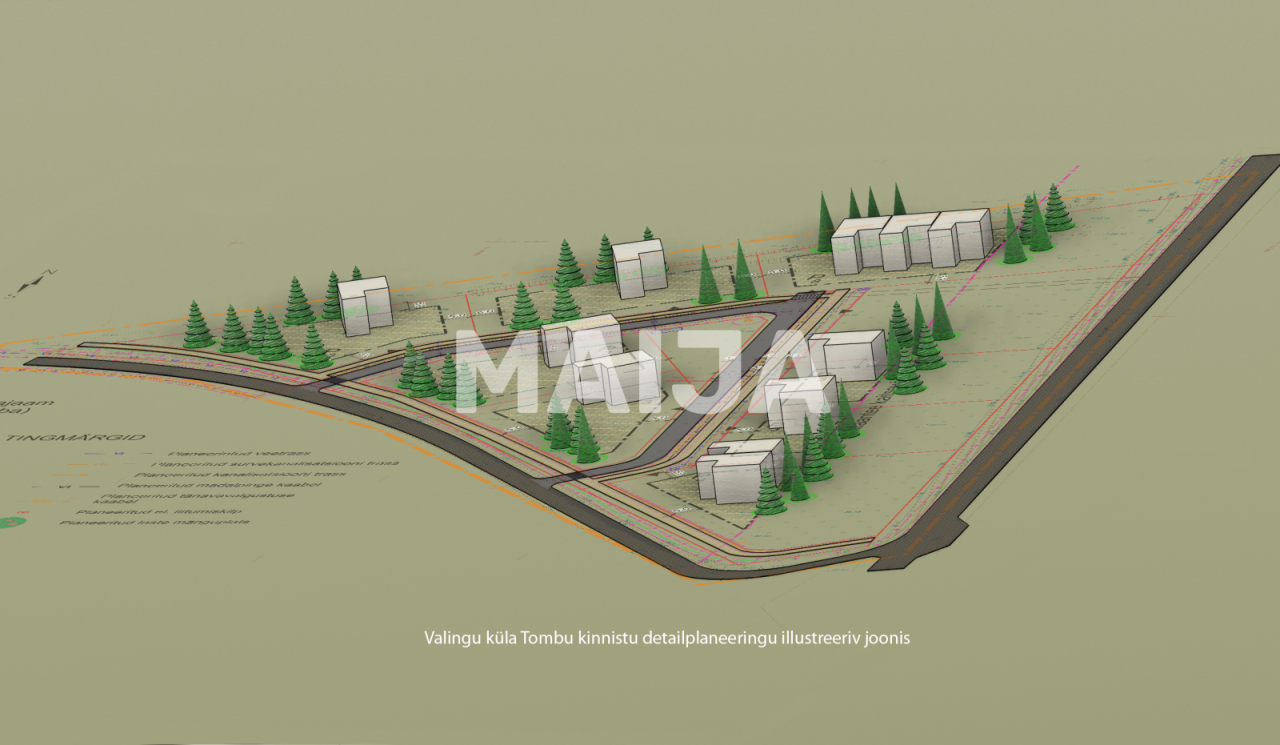 Земля Valingu küla, Эстония, 21 036 м² - фото 10