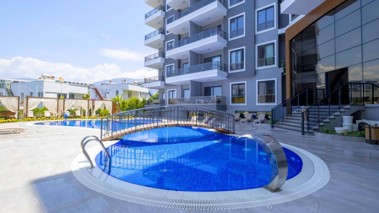 Апартаменты в Алании, Турция, 100 м² - фото 14