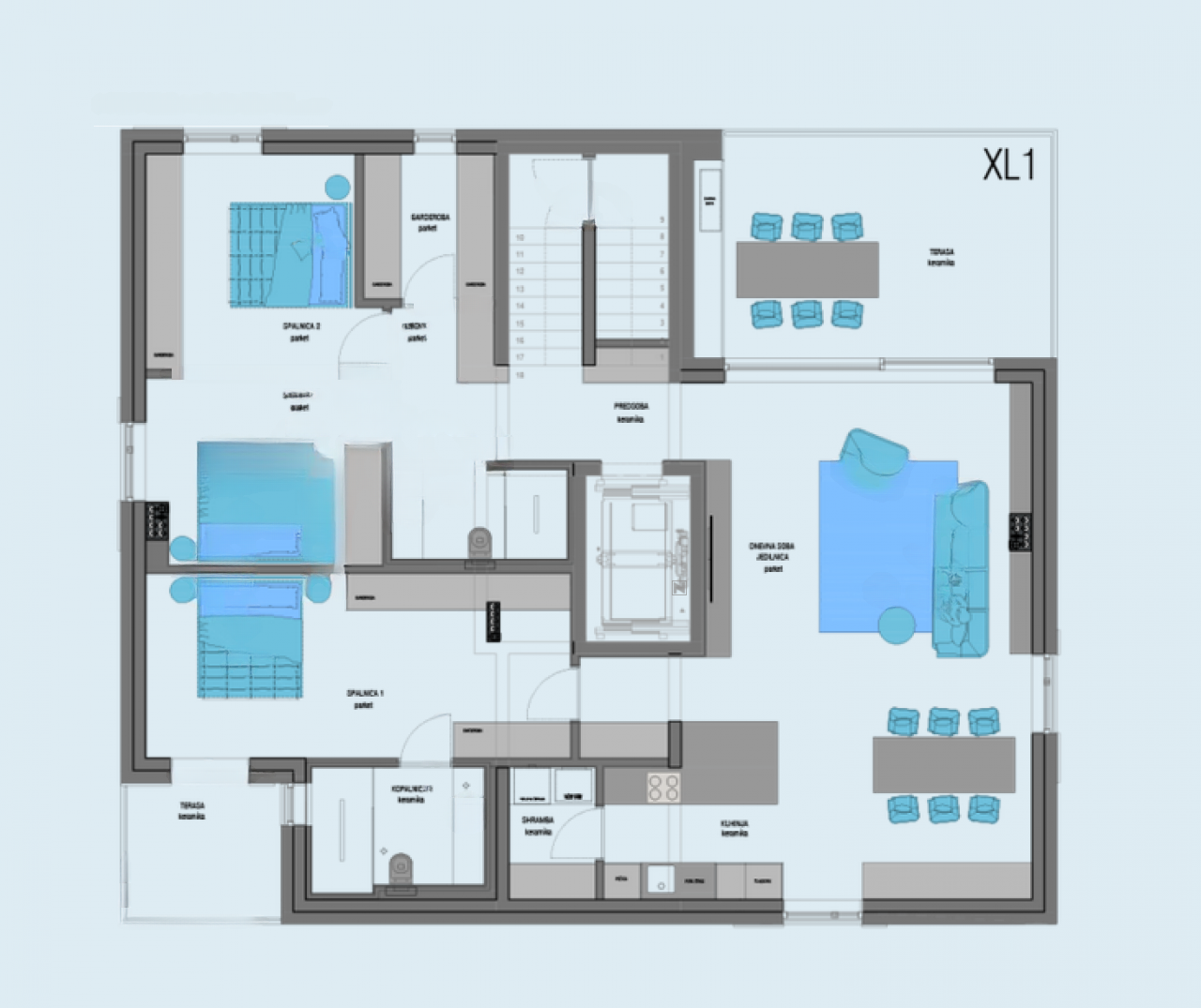 Квартира в Изоле, Словения, 128 м² - фото 8