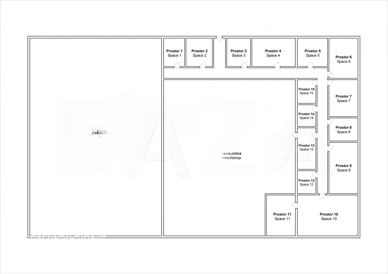 Офис в Любляне, Словения, 1 536 м² - фото 9