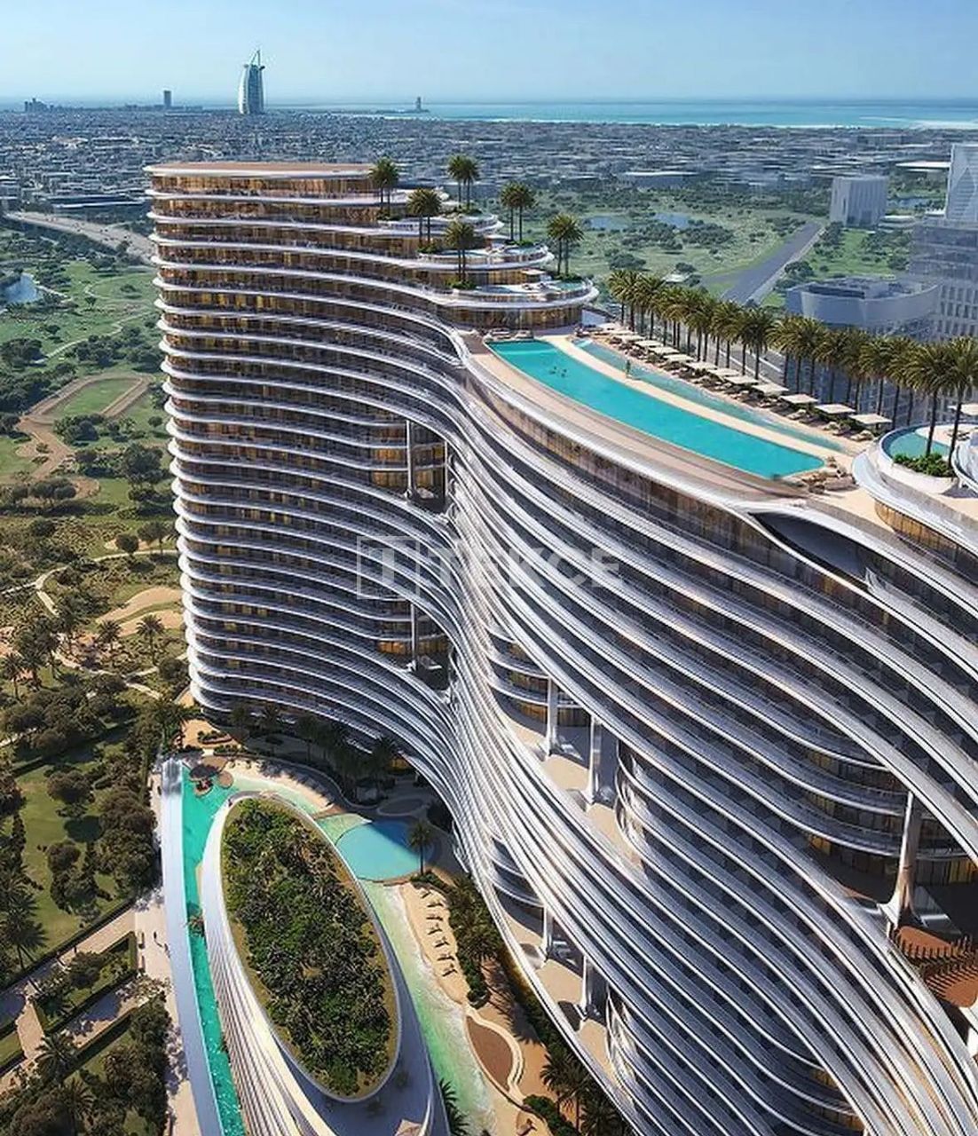 Апартаменты Бизнес-Бэй, ОАЭ, 97 м² - фото 1