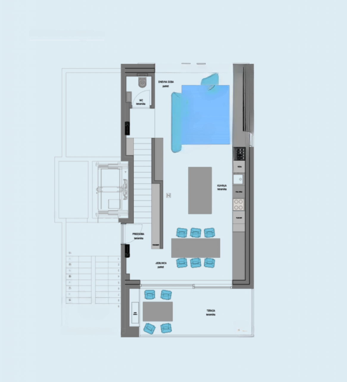 Квартира в Изоле, Словения, 107 м² - фото 11
