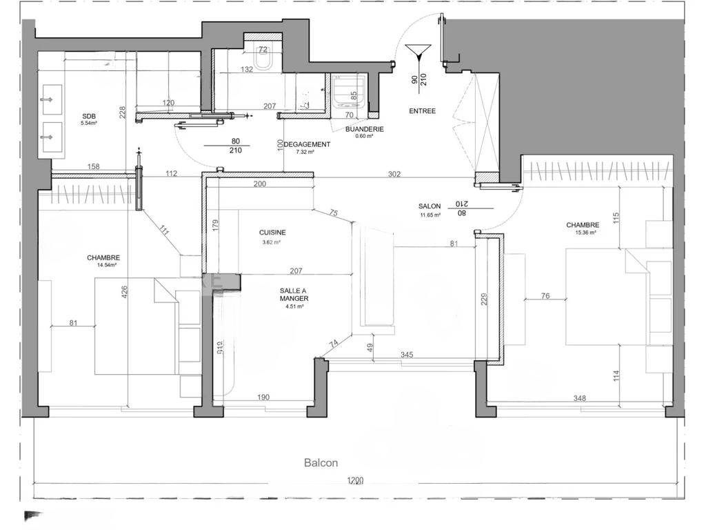 Квартира в Ларвотто, Монако, 96 м² - фото 12