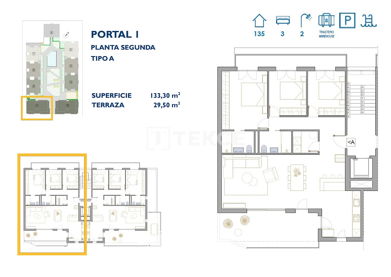 Апартаменты в Сан-Педро-дель-Пинатаре, Испания, 130 м² - фото 11