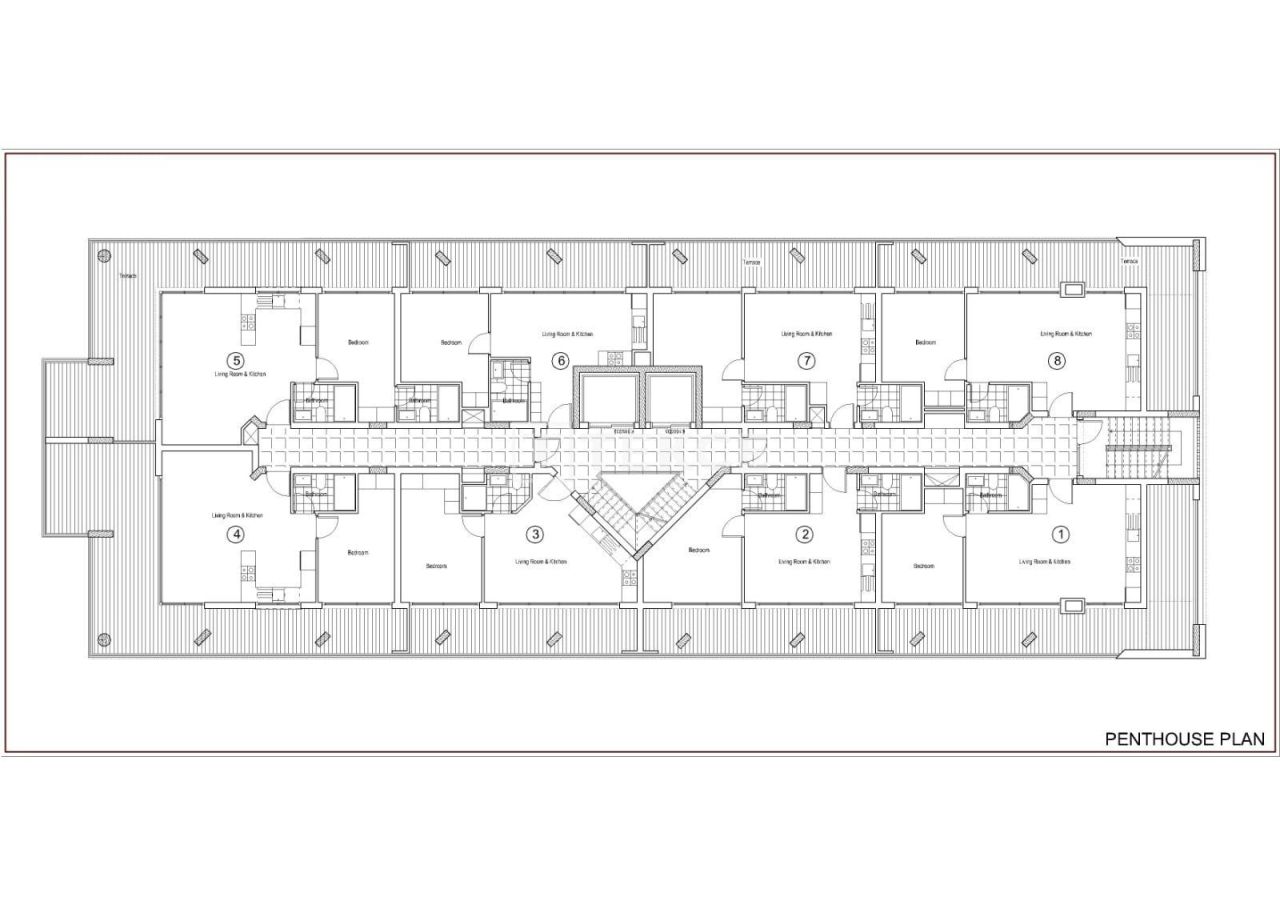 Апартаменты в Лефке, Кипр, 34 м² - фото 11