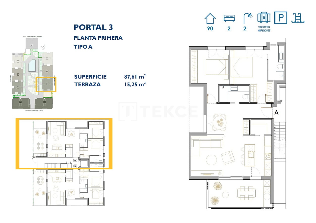 Апартаменты в Сан-Педро-дель-Пинатаре, Испания, 130 м² - фото 17