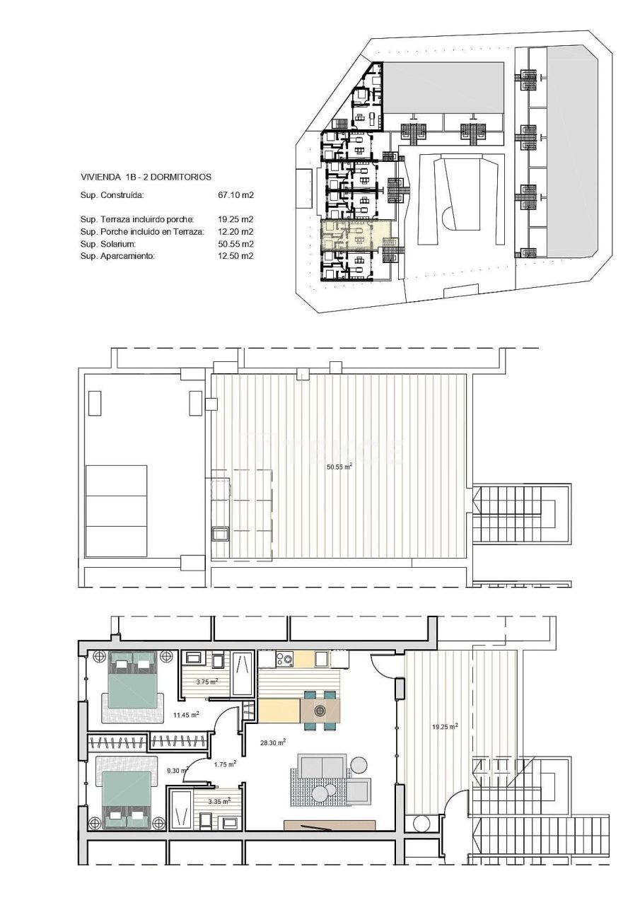 Пентхаус в Торре-Пачеко, Испания, 67 м² - фото 19