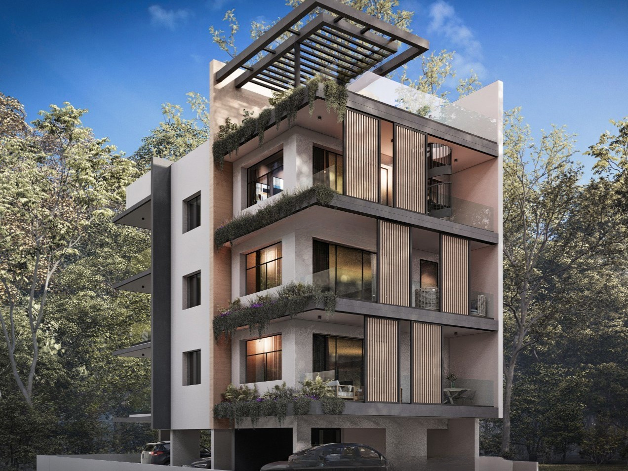 Квартира в Меса-Йитонии, Кипр, 80 м² - фото 2