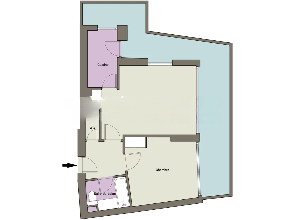 Квартира в Сен-Романе, Монако, 79 м² - фото 7