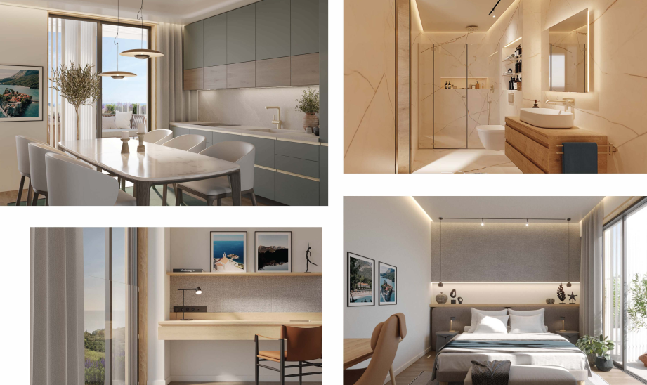 Апартаменты в Святом Стефане, Черногория, 38 м² - фото 6