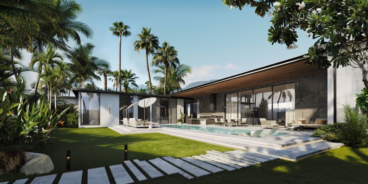 Вилла на пляже Банг Тао, Таиланд, 433 м² - фото 1