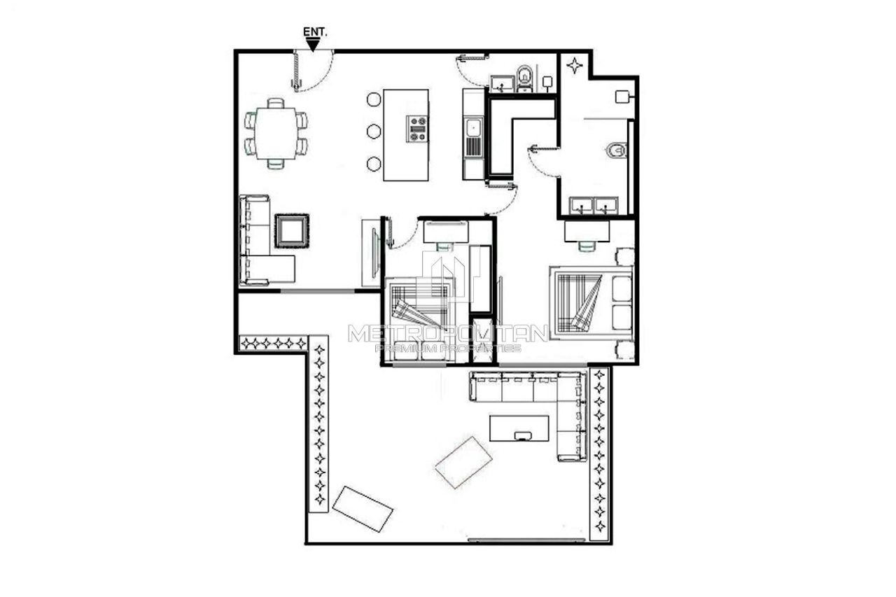 Апартаменты в Дубае, ОАЭ, 109 м² - фото 2
