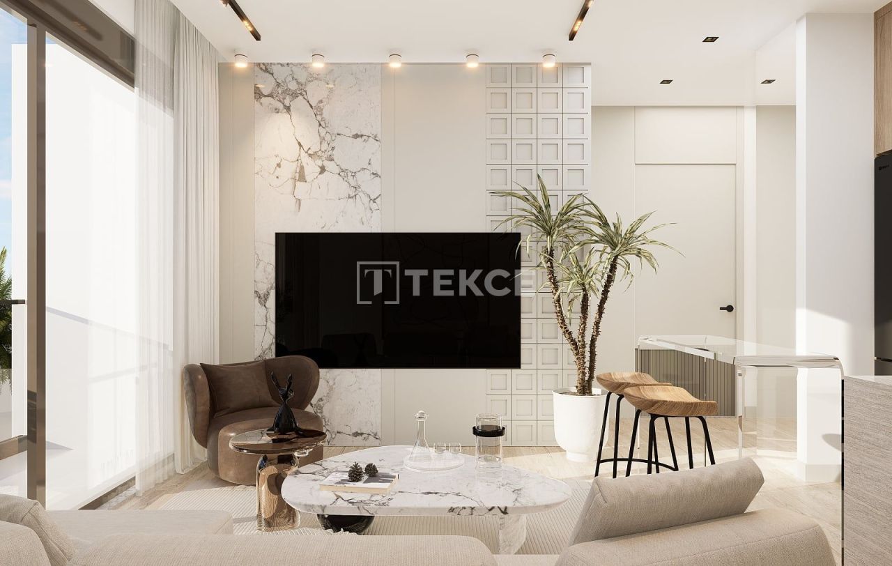 Апартаменты в Анталии, Турция, 55 м² - фото 11