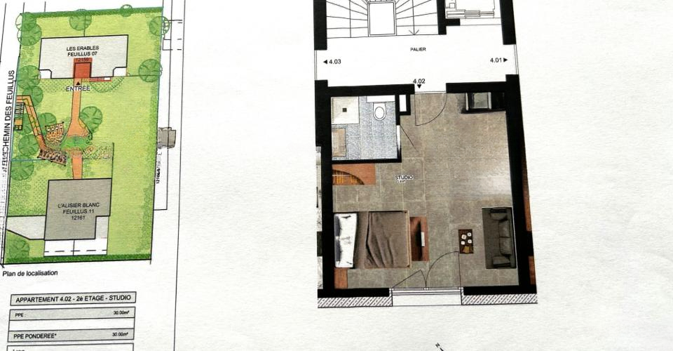 Квартира в Женеве, Швейцария, 30 м² - фото 1