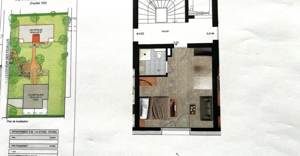 Квартира в Женеве, Швейцария, 30 м² - фото 1