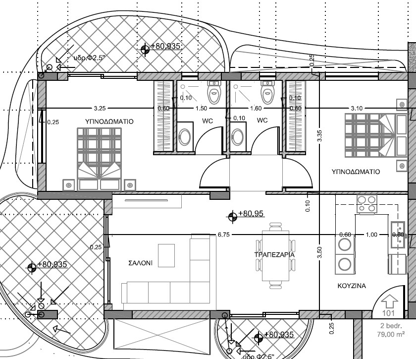 Апартаменты в Пафосе, Кипр, 106 м² - фото 8