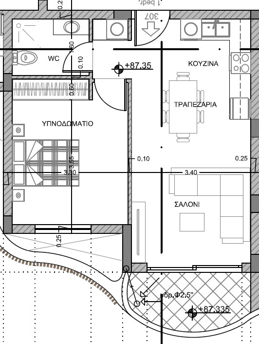 Апартаменты в Пафосе, Кипр, 56 м² - фото 9
