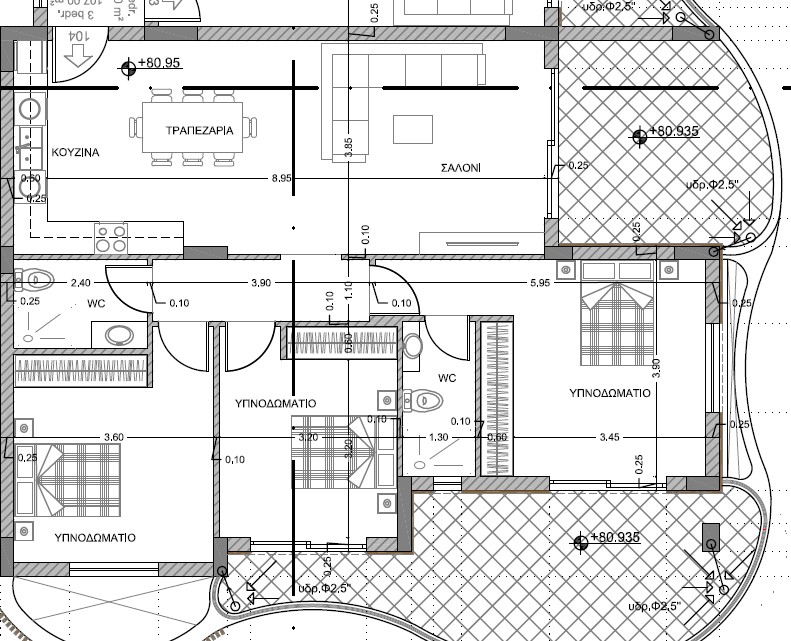 Апартаменты в Пафосе, Кипр, 142 м² - фото 9